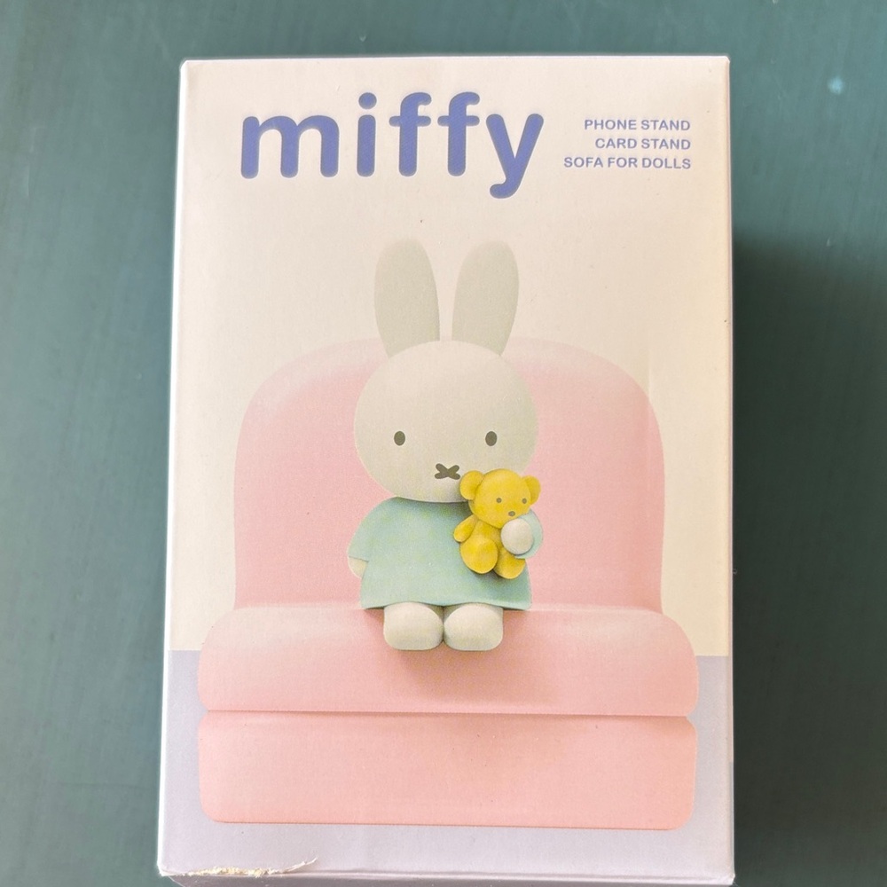 Miffy Sofa Phone Stand and Doll Sofa